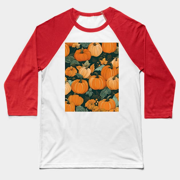 halloween Baseball T-Shirt by Ayesha